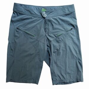 Specialized Atlas Mountain Bike Shorts Gray Relaxed Fit Cycling MTB Men's 36